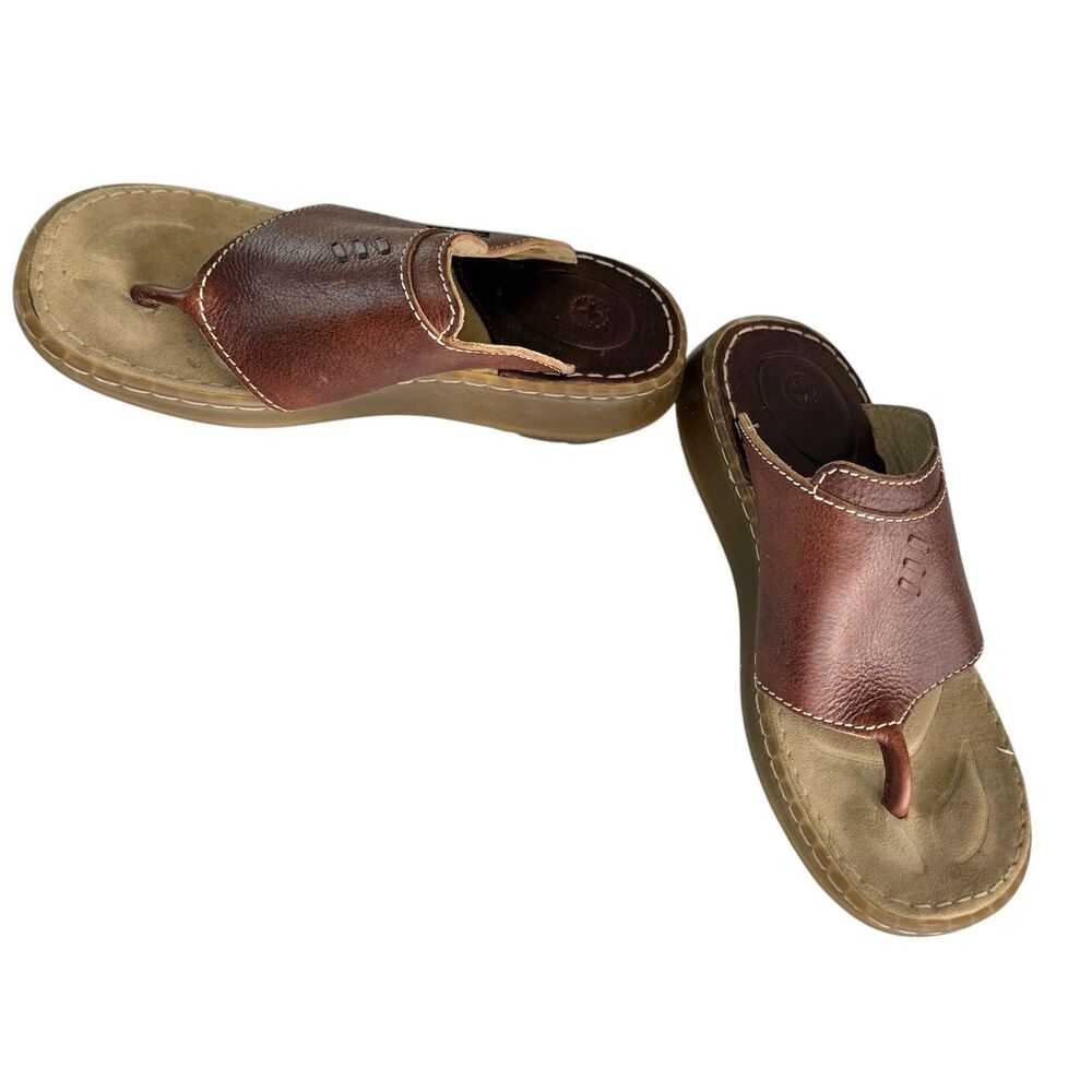 Vintage Dr. Martens 8803 Leather Sandals Thong Flip Flops Chunky Size 4